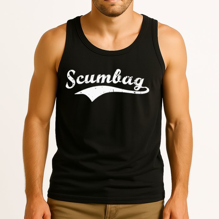 Scumbag Retro Vintage Scum Bag Swoosh Tank Top