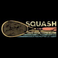 Squash Racket Vintage Squash Lover Funny Sports Enthusiast Backpack