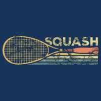 Squash Racket Vintage Squash Lover Funny Sports Enthusiast Bucket Hat