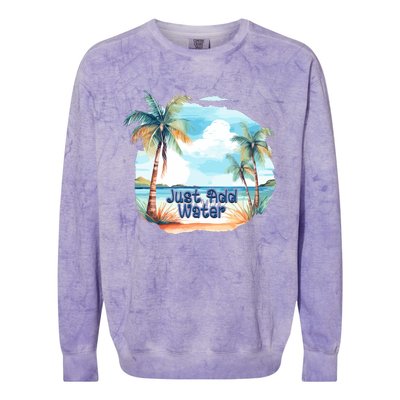 Summer Retro Vintage Style Colorblast Crewneck Sweatshirt