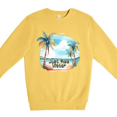 Summer Retro Vintage Style Premium Crewneck Sweatshirt