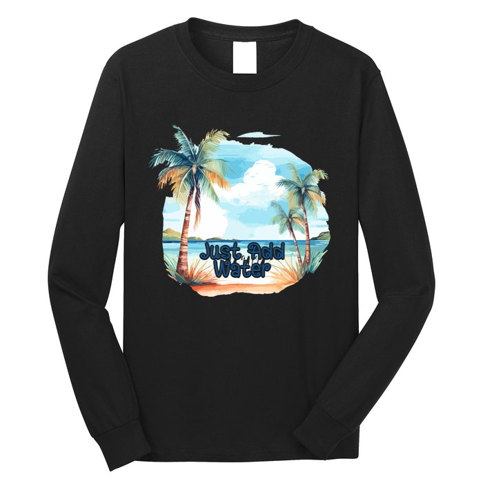 Summer Retro Vintage Style Long Sleeve Shirt