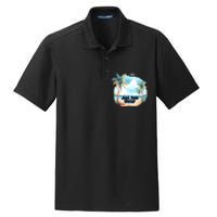 Summer Retro Vintage Style Dry Zone Grid Polo