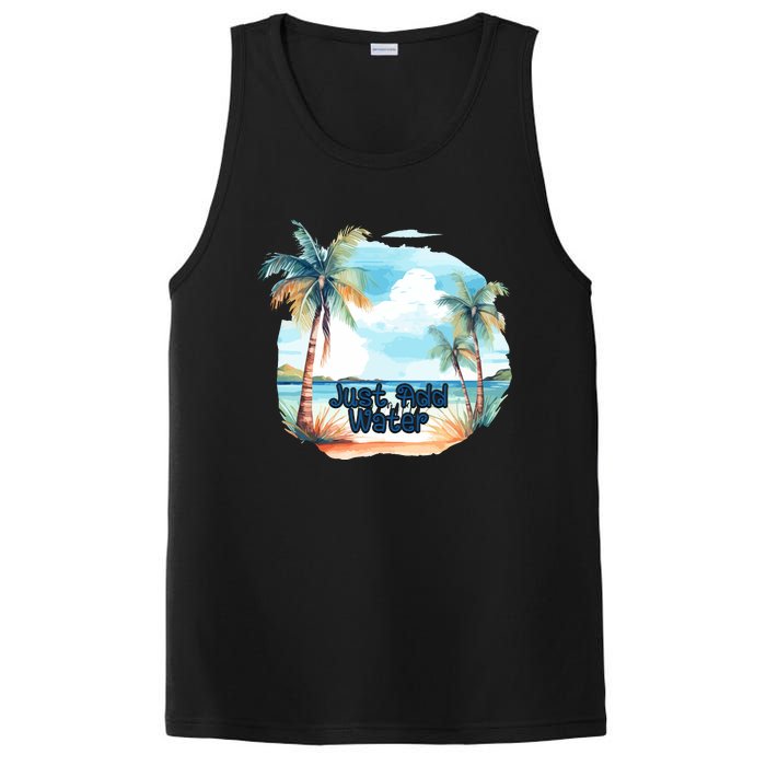 Summer Retro Vintage Style PosiCharge Competitor Tank