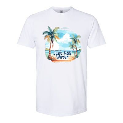 Summer Retro Vintage Style Softstyle CVC T-Shirt