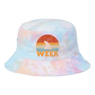 Shark Retro Vintage Kings Ocean Summer Week 2024 Tie Dye Newport Bucket Hat