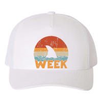 Shark Retro Vintage Kings Ocean Summer Week 2024 Yupoong Adult 5-Panel Trucker Hat