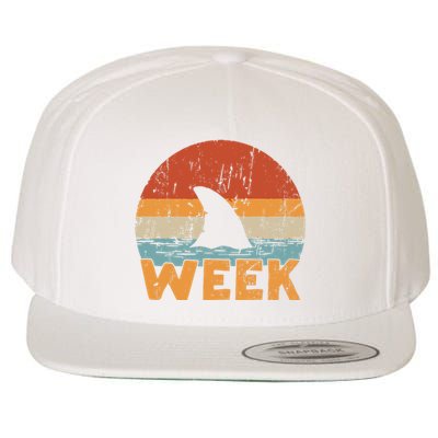 Shark Retro Vintage Kings Ocean Summer Week 2024 Wool Snapback Cap