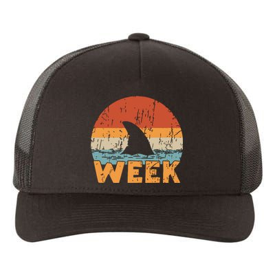 Shark Retro Vintage Kings Ocean Women Summer Week 2024 Yupoong Adult 5-Panel Trucker Hat