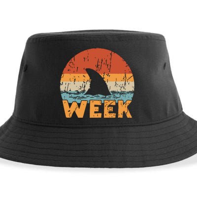 Shark Retro Vintage Kings Ocean Women Summer Week 2024 Sustainable Bucket Hat