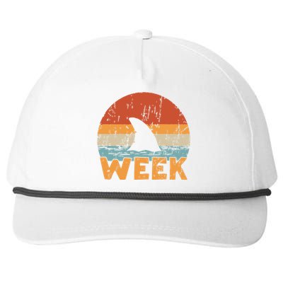 Shark Retro Vintage Kings Ocean Women Summer Week 2024 Snapback Five-Panel Rope Hat