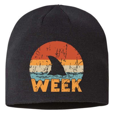 Shark Retro Vintage Kings Ocean Women Summer Week 2024 Sustainable Beanie