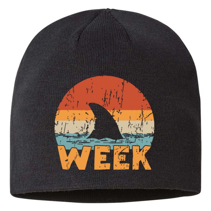 Shark Retro Vintage Kings Ocean Women Summer Week 2024 Sustainable Beanie