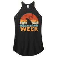 Shark Retro Vintage Kings Ocean Women Summer Week 2024 Women's Perfect Tri Rocker Tank