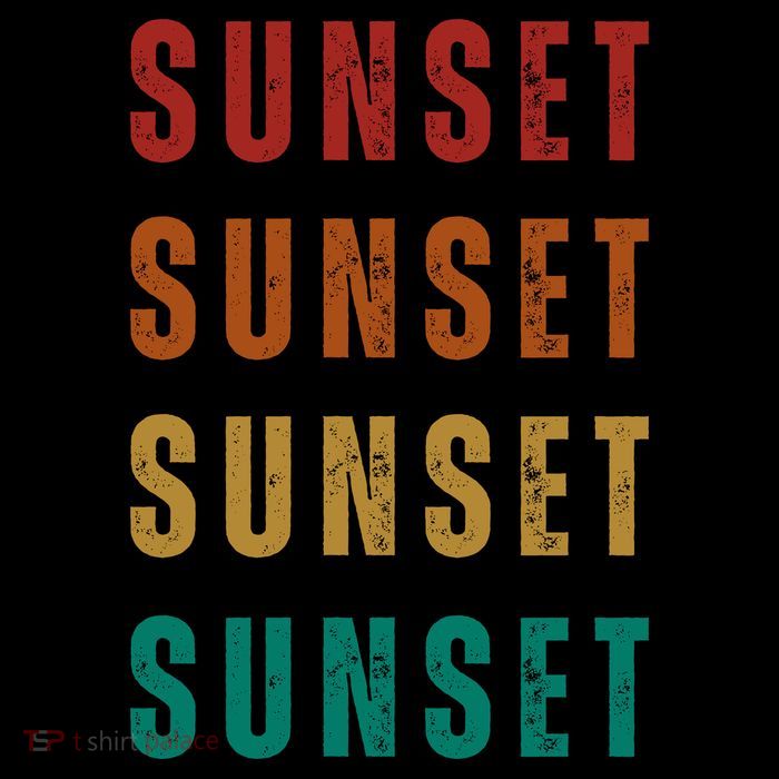 Sunset Retro Vintage Summer Backpack