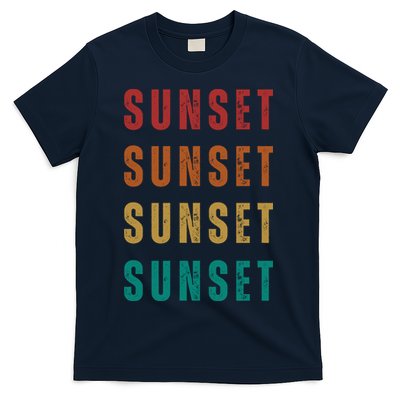Sunset Retro Vintage Summer T-Shirt