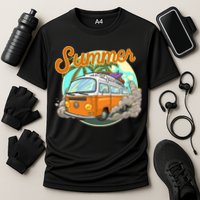 Summer Retro Van Tropical Performance Shirt