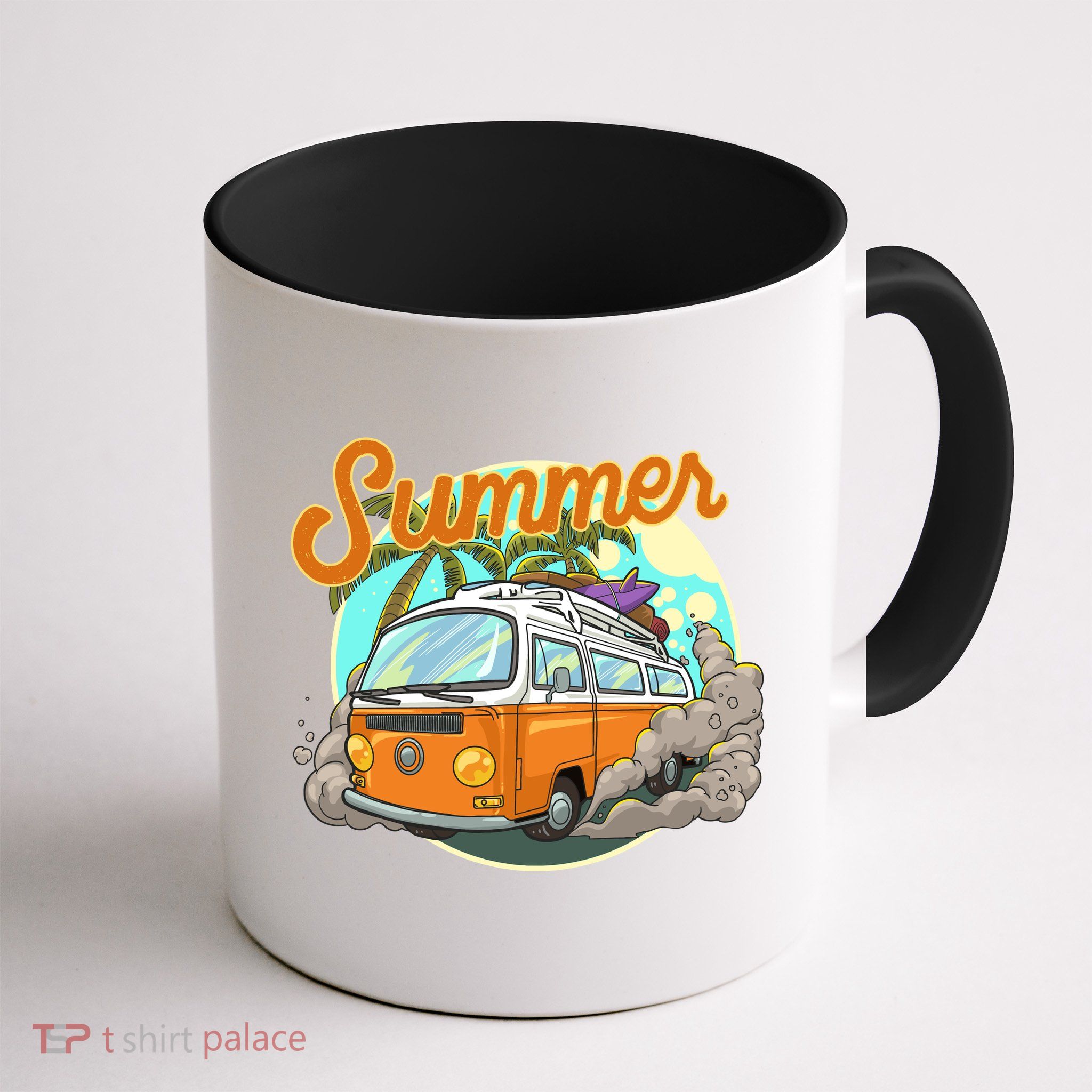 Summer Retro Van Tropical Mug