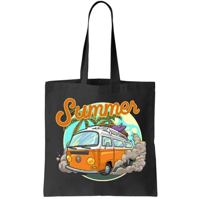 Summer Retro Van Tropical Bag