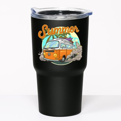 Summer Retro Van Tropical Tumbler