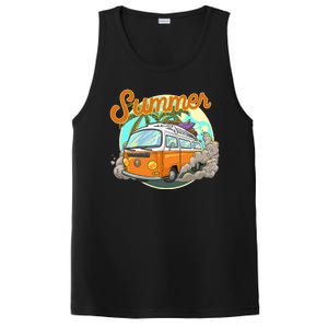 Summer Retro Van Tropical PosiCharge Competitor Tank