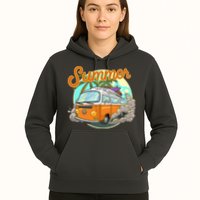 Summer Retro Van Tropical Hoodie