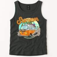 Summer Retro Van Tropical Tank Top