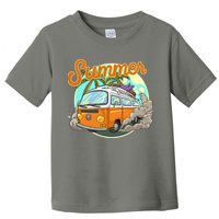 Summer Retro Van Tropical Toddler T-Shirt