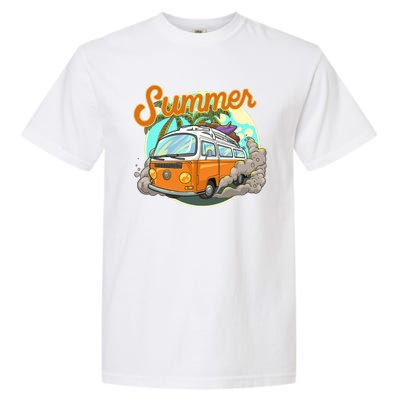 Summer Retro Van Tropical Garment-Dyed Heavyweight T-Shirt