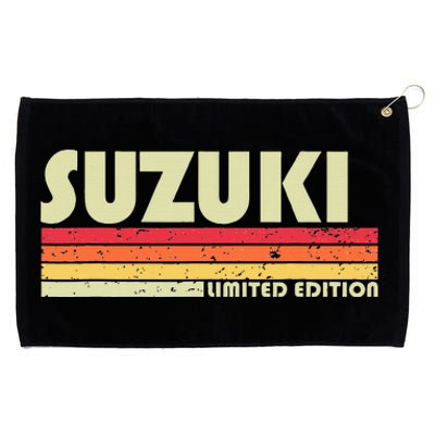 Suzuki Retro Vintage Japanese name  Grommeted Golf Towel