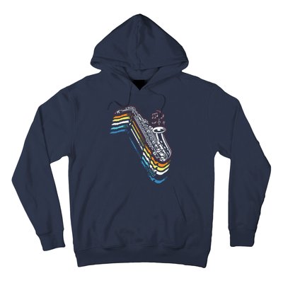 Saxophone Retro Vintage Hoodie