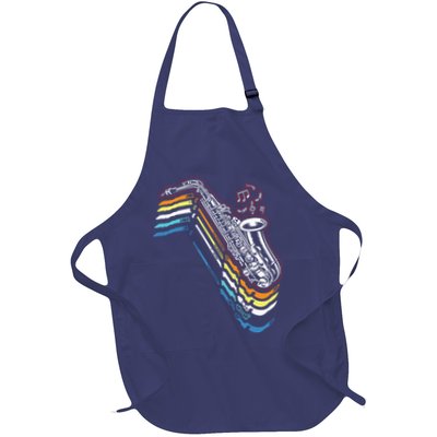 Saxophone Retro Vintage Apron