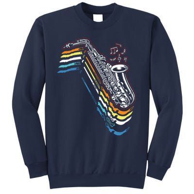 Saxophone Retro Vintage Sweatshirt