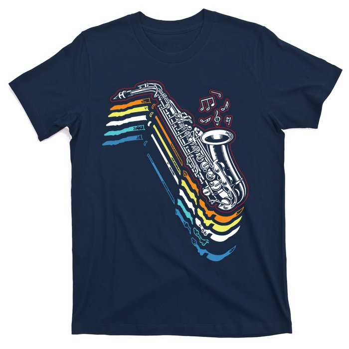 Saxophone Retro Vintage T-Shirt