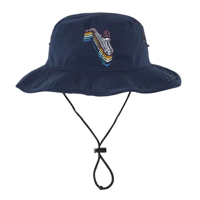Saxophone Retro Vintage Bucket Hat