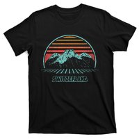 Switzerland Retro Vintage 80s Style T-Shirt