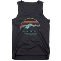 Switzerland Retro Vintage 80s Style Tank Top