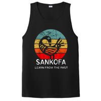 Sankofa Retro Vintage Learn From The Past African Bird PosiCharge Competitor Tank