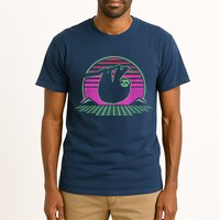 Sloth Retro Vintage 70s Sloths Lazy Hiking Running Team Funny Tall T-Shirt
