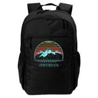 Switzerland Retro Vintage 80s Style Daily Commute Backpack