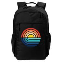 Sunset Retro Waves Backpack
