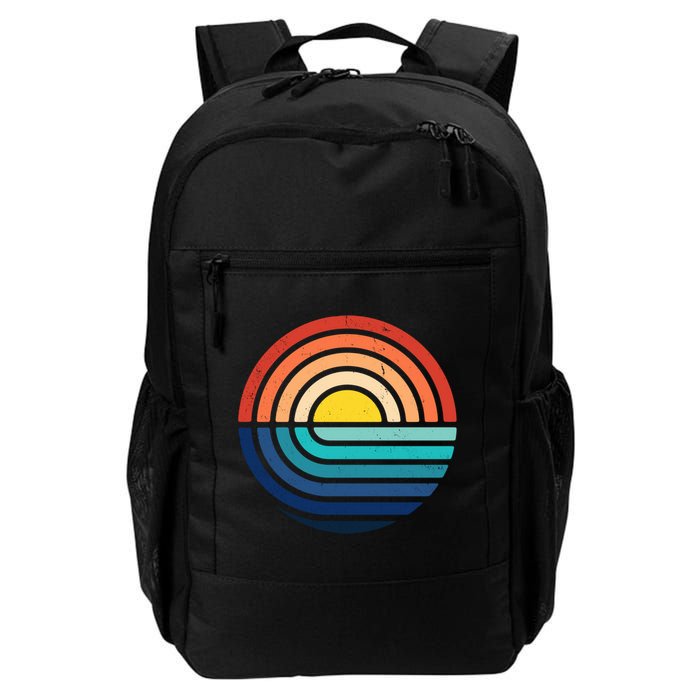Sunset Retro Waves Backpack