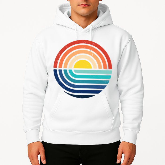 Sunset Retro Waves Hoodie