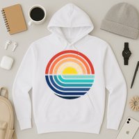 Sunset Retro Waves Hoodie
