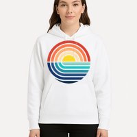 Sunset Retro Waves Hoodie