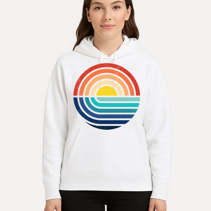 Sunset Retro Waves Hoodie