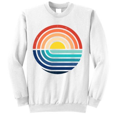 Sunset Retro Waves Sweatshirt