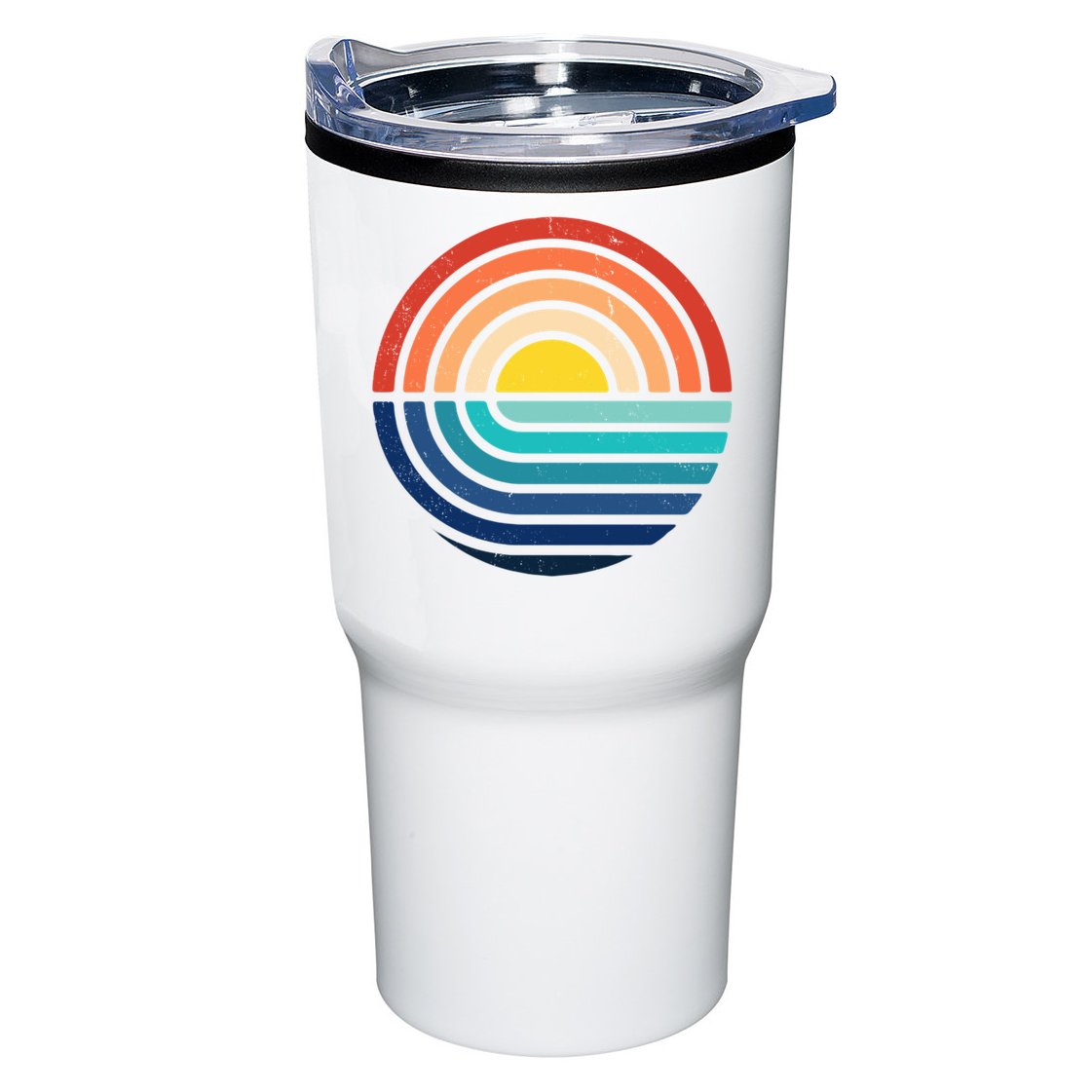 Sunset Retro Waves Tumbler