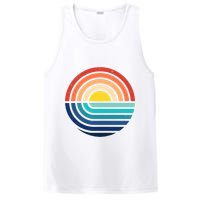 Sunset Retro Waves PosiCharge Competitor Tank