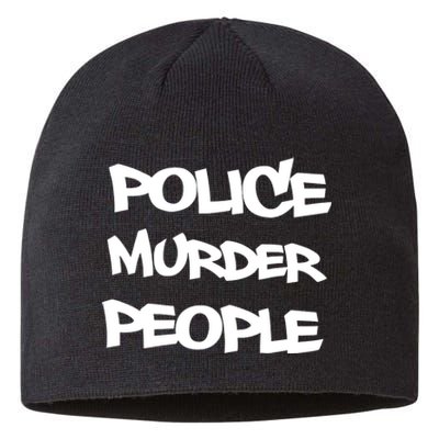 Shellyne Rodriguez Wearing Police Murder People Sustainable Beanie